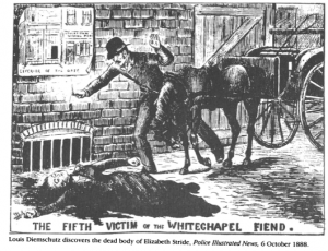 Image from the Police Illustrated News, 1888